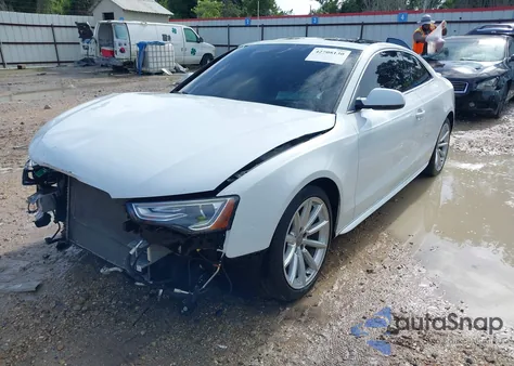 2016 Audi A5 2.0T Premium from USA, damaged, VIN WAUM2AFR2GA001739